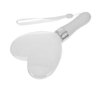 SOIMISS LED Cheer Stick Color Light Up Wand Heart Shaped Flashing Wand for Festivals Parties Concerts Battery Operated Portable Durable Supporter Accessory