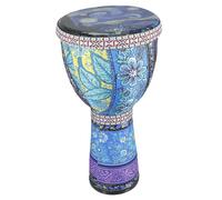 SOIMISS Lightweight African Djembe Drum for Beginners PVC Hand Percussion Instrument with Head for Bass Tone Slap Craftsmanship for Educational Music Practice