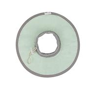 SOIMISS Lightweight Breathable Elizabethan Pet Collar for Cats Collar with Scratch Protection Soft Durable Material Comfortable Green for Post Surgery Care