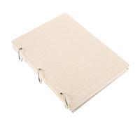 SOIMISS Loose Leaf Sketch Book Refill Pad Thick Paper with Linen Cover Smooth Texture Painting Notepad for Students and Artists Refillable Drawing Pages for Sketching and Writing