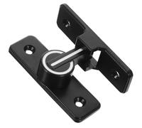 SOIMISS Luminous Barn Door Latch Heavy Duty Door Lock Hasp for Gates Cabinets Security Anti-Theft Thickened Design Easy Install Catch