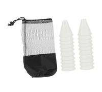SOIMISS Luminous Training Cones for Roller Skating Wind-resistant PE Sports Markers with Hollow Design for Agility Drills and Outdoor Practice