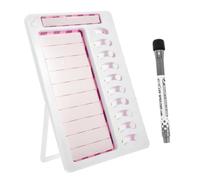 SOIMISS Magnetic Chores Chart for Multi Functional Behavior Tracker Message Check Sheet for Household Routine Encourages Responsibility and Self Discipline Design for Fun Task Management