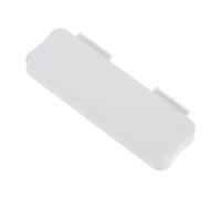SOIMISS Magnetic Control Blind Pull Handle and Wand Slider Replacement Part Hollow Louvered Dimmer Switch for Vertical Blinds in White, Suitable for Office and Home Curtains