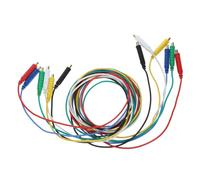 SOIMISS Magnetic Test Leads Silicone Flexible Jumper Wires for Low Voltage Hvac Electrical Testing Multimeter Sensor Switch Testing with Color Coded Conductive Copper Magnets