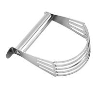 SOIMISS Manual Butter Churner Pastry Blender Stainless Steel Dough Mixing Tool for Baking Flour Durable Kitchen Utensil with Solid Structure for Flaky Pastries Cakes Pies and Pizza Dough