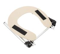 SOIMISS Massage Bed Headrest Rack Spa Head Rest Support Ergonomic Design Head Fit Aluminum Alloy Simple and Convenient Design for Mats Clients and Friends Or Family Who Like Doing Spa