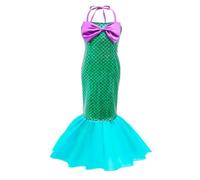 SOIMISS Mermaid Dress for Green One-piece Skirt Practical Fairy Tale Costume Suitable for Girl S Dance Performance and Cosplay