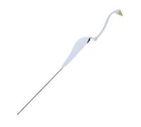 SOIMISS Metal Flamingo Decoration with Lifelike Pattern Creative Outdoor Garden Stake Ornament for Lawn and Beach Vivid Animal Stake Sign Functional and Attractive Flamingo Garden Decor