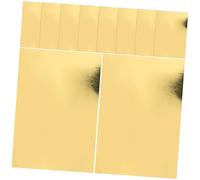 SOIMISS Metallic Gold Card Paper for DIY Crafts Lightweight Scrapbooking Decoupage Paper for Handcrafts Single-Sided Glitter Cardstock Easy to Cut and Fold for Creative Projects
