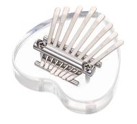 SOIMISS Mini Acrylic Kalimba Finger Piano Music Instrument for Beginners and Sound Durable Design Music