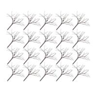 SOIMISS Mini Cherry Tree Boles 20Pcs Micro Landscape Tree Branches for Architectural Model Making Office Micro Diorama Supplies for Miniature Scenes