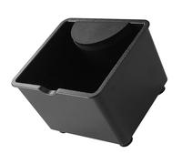 SOIMISS Mini Coffee Knock Box Black Espresso Coffee Grounds Container with Space-saving Design for Home Office
