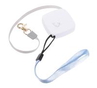 SOIMISS Mini Retractable Dog Leash for Small Pets Durable Flat Rope Convenient Pocket for Walking and Training Pet Necessity