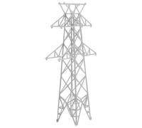 SOIMISS Miniature Electric Tower Model Scale Abs for Micro Landscape DIY Building Material Realistic Detail Architectural Accessories for Train Track Village Scene Sand Tray Decoration