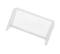 SOIMISS Miniature Soccer Goal DIY Desktop, Stainless Steel Mini Football Net for Boys and, Portable Mini Football Frame for Dollhouse and Fish Tank Decoration, Enhances