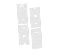 SOIMISS Mirror Height Decal for Wall Growth Chart Sticker with Durable Mirror Surface Room Wall Decoration for Tracking Height and Childhood Memories