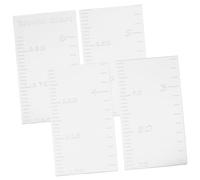 SOIMISS Mirror Height Wall Sticker Kids Growth Chart Kids Room Decor Wall Decal Nursery Height Chart