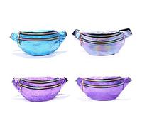 SOIMISS Mirror Sequin Waist Bag Women's Fashion Fanny Pack Outdoor Waist Pouch Ladies Shoulder Bag