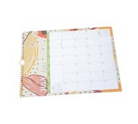 SOIMISS Month Spiral Bound Organizer with Large Writable Blocks for Family Scheduling Business Planning