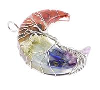 SOIMISS Moon Pendant DIY Charms for Jewelry Making Hanging Ornaments for Necklaces Earrings Unique Crescent Moon Shape for Creative Crafts