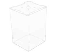 SOIMISS Multi-function Small Acrylic Betta Tank Desktop Goldfish Aquarium Tank Ecological Fish Bowl for Office and Home Decor