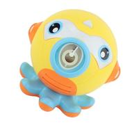 SOIMISS Musical Bubble Blower Cartoon Octopus Design with Light and Sound Safe Abs Material Bubble Maker for Outdoor Parties and Water Play Portable Lightweight with Strap for Boys