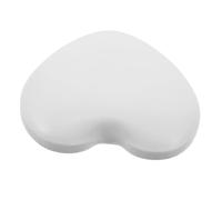 SOIMISS Nail Tech Elbow Rest Multipurpose Nail Hand Pillow Heart Shaped Memory Foam Pu Cushion Soft Comfortable Support Elegant Modern Design
