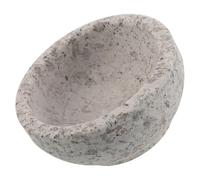 SOIMISS Natural Stone Offering Bowl for Rituals and Prayer Ceremonies, 14Cm Diameter 400Ml Small Worship and Sacrifice Bowl for Altar Decoration and Spiritual Use