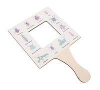 SOIMISS Nature Guide Finder for Children Large Pine Wood Insect Identification Outdoor Exploration Toy Nature Observation Tool Educational Kids Game