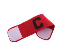 SOIMISS Neoprene Youth Soccer Captain Armband Comfortable Sports Match Accessory Easy Wear Stay in Place Red