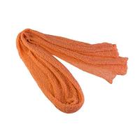 SOIMISS Newborn Photography Wrap Cotton Wrap Blanket Stretch Baby Shower Swaddle Newborn Photo Shoot Outfits for Boys Girls Photography Shoot Orange