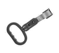 SOIMISS Non Slip Bus Handle Replacement Ring for Subway and Vehicle Boarding Grey Oval Assist Grip for Elderly Mobility Enhances Safety and Boarding Efficiency
