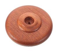 SOIMISS Non-slip Cello Endpin Stopper with Reinforced Wood Cup and Rubber Base, Lightweight Portable round Anchor Holder for Reliable Support at Concerts and Returning to School