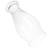 SOIMISS Oil Lamp Chimney Replacement Glass Shade for Camping and Outdoor Use Retro Large Art Deco Design