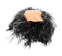 SOIMISS Old Man Bald Wig for Men Cosplay Costume Hairpiece Realistic Texture Comfortable Fit Reusable Halloween Party Fancy Dress Accessory for Actors and Performers