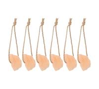 SOIMISS Orange Mineral Salt Lick Pellets 6Pcs on Rope for Guinea Pigs and Rabbits Immune Support and Chewing Accessory