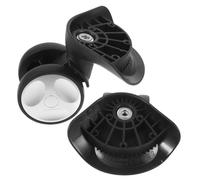 SOIMISS Pair Plastic Luggage Wheel Suitcase Swivel Wheel for Replacement for Small Suitcase