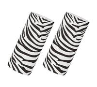 SOIMISS Paper Towels Environmentally Friendly with Zebra Pattern Animal Print 2 Rolls Thickened Hand Tissue Paper and Distinctive Design for Kitchen and Hotel Use