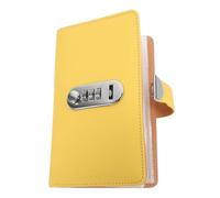 SOIMISS Password Lock Saving Challenge Binder for Cash Storage Personal Finance Organizer with Spacious Design Secure Money Saving Book for Budget Planning and Financial Management