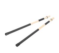SOIMISS Performance Drum Stick Set 19 Black Wooden Pieces Pair for Jazz and Live Percussion Use