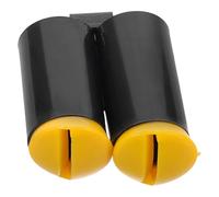 SOIMISS Plastic Pigeon Whistle Tail Call Trainer for Carrier Pigeons, Small Black Two-tone Bird Whistle for Flight Training and Pet Bird Communication