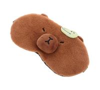 SOIMISS Plush Cartoon Eye Mask with Cooling Pack Soft and Breathable Eye Cover for Adults for Travel Sleep and Relaxation Cute Fun Design for