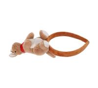 SOIMISS Plush Kangaroo Doll Headband Soft Cute Stuffed Animal Hairband Comfortable Fit for Zoo Trips Australian Style Cartoon Hair Hoops for Birthday Party Events