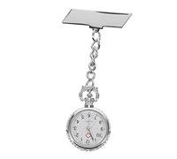 SOIMISS Pocket Watch Numbers Professional Fob Watch for Doctors and Design for Accurate Timekeeping Random Style for Everyday Use