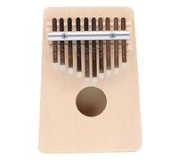 SOIMISS Portable 10-key Thumb Piano Kalimba with Synthetic Material for Beginners, Beautiful and Natural Sound Musical Instrument for Creative Finger Play Anywhere