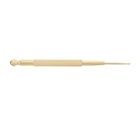 SOIMISS Portable Brass Acupressure Pen Dual-Headed Manual Tool for Foot and Body Muscle Relaxation and Reflexology