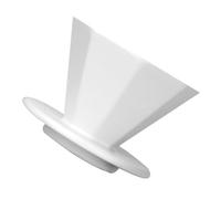 SOIMISS Portable Ceramic Coffee Filter Cup Thickened Manual Drip Brewer Reusable Home Coffee Dripper for People Lightweight and Practical Filter for Travel and Camping