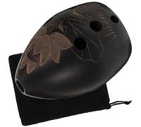 SOIMISS Portable Compact Pear-shaped Design Pottery Ocarina 8 Hole for Beginners and Children Music Instrument Easy to Learn for Carrying in Bag and Cultivating Sentiment Random Color