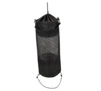 SOIMISS Portable Garbage Bag with Lanyard Hanging Storage Pouch for Outdoor Camping Fishing and Boat Use Easy to Clean and Reusable Trash Container for Organized Waste Management